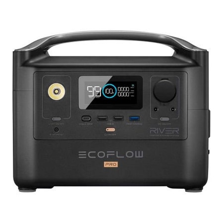 Ecoflow EcoFlow RIVER Pro Portable Power Station, 720wh, Black EFRIVERPRO-AM